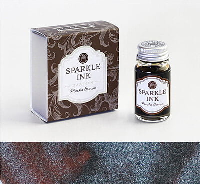 Guitar Sparkle Ink Mocha Brown