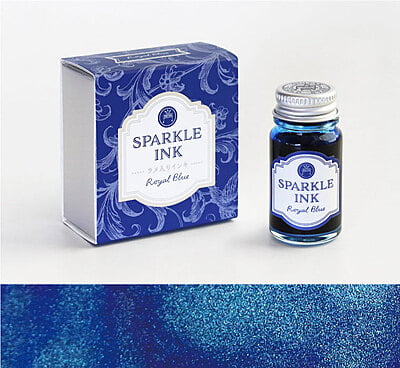 Guitar Sparkle Ink Royal Blue