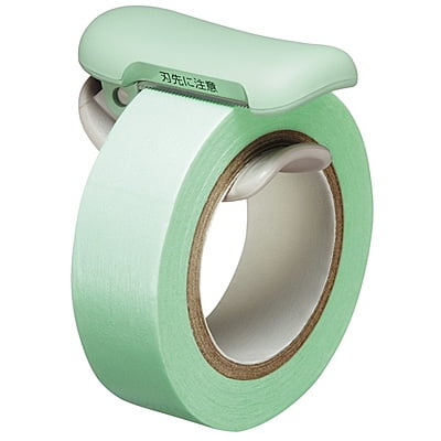 Kokuyo Tape Cutter Karucut Clip for 10-15mm Width Pastel Green