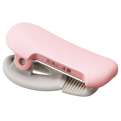 Kokuyo Tape Cutter Karucut Clip for 10-15mm Width Light Pink
