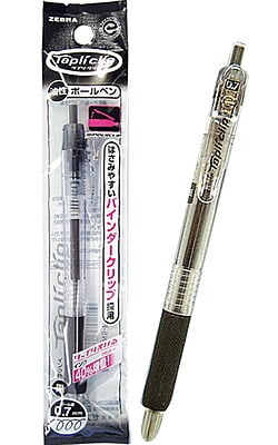 Zebra Tapuri Clip Ballpoint Pen 0.7