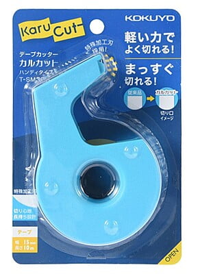 Kokuyo Tape Cutter Kalcut Small Blue