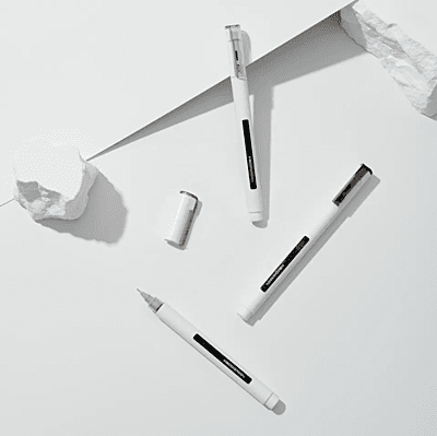 Kaco Tecflow Straight Liquid Ink Pens 0.5mm Fine Point Pen Set Pack of 3