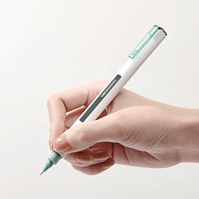 Kaco Tecflow Straight Liquid Ink Pens 0.5mm Fine Point Pen Set Pack of 3