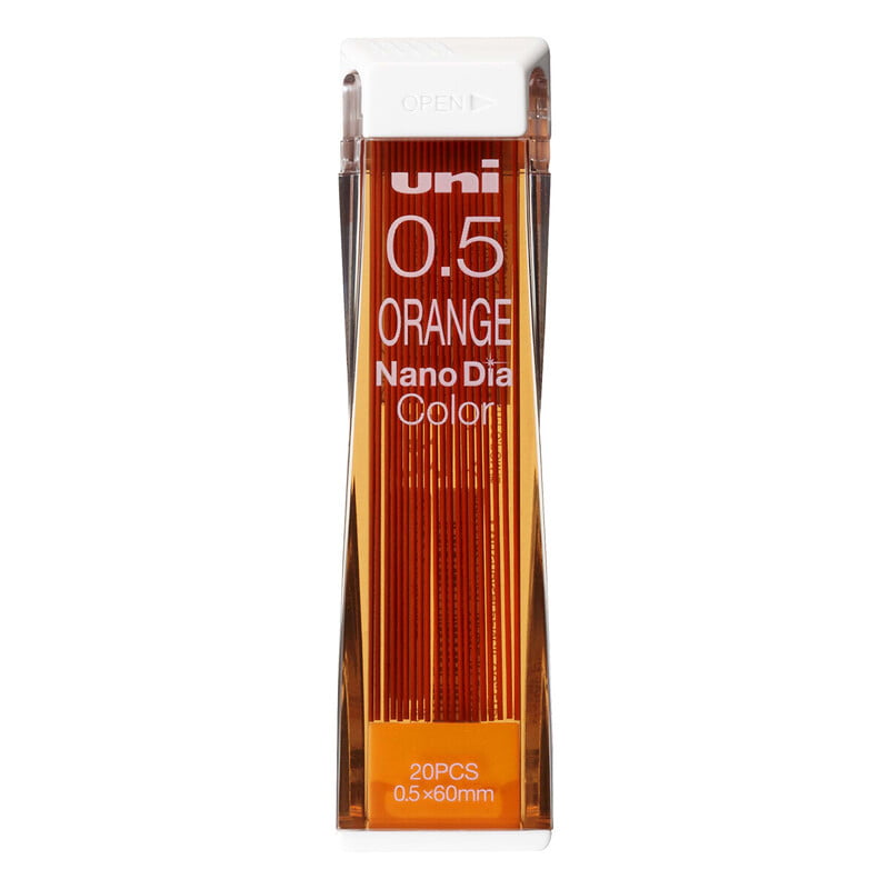 Uni Mechanical Pencil 0.5 Core Orange Uni Mechanical Pencil 0.5 Core Orange