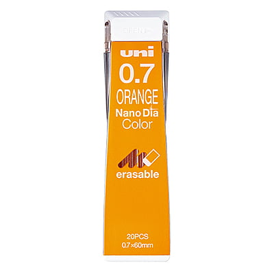 Uni Mechanical Pencil 0.7 Core Orange