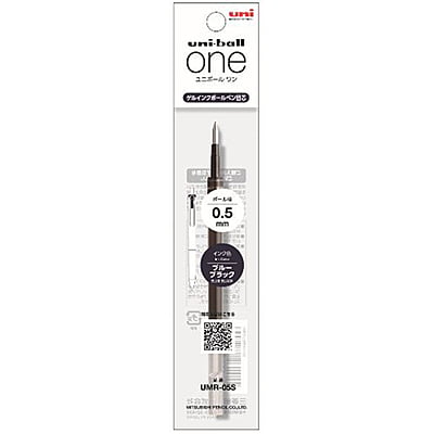 Uniball Gel Ink Ballpoint Pen Refill Blue-Black 0.5mm