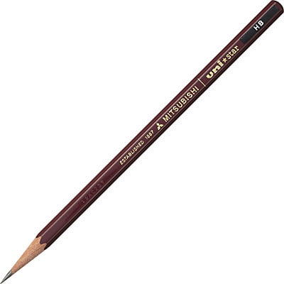 Mitsubishi Pencil Uni Star Hexagonal Pencil HB Mitsubishi Pencil Uni Star Hexagonal Pencil HB