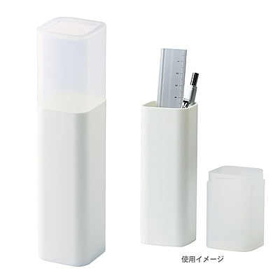 Sonic Utrim Stand Pen Case Hard Type White