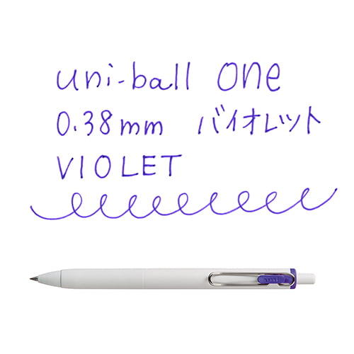 Uniball One 0.38mm Violet Uniball One 0.38mm Violet