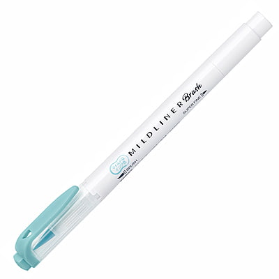 Zebra Mildliner Brush Mild Blue