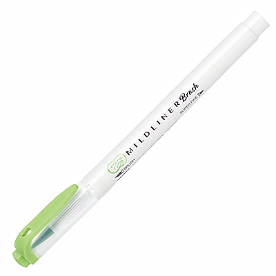 Zebra Mildliner Brush Mild Green
