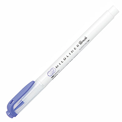 Zebra Mildliner Brush Mild Lavender