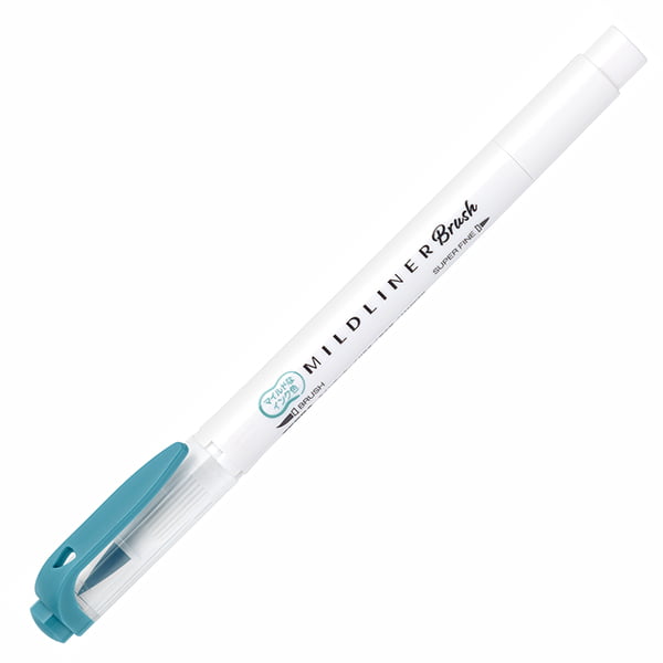 Zebra Mildliner Brush Mild Smoke Blue