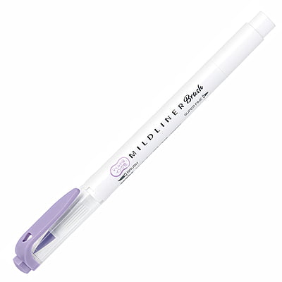 Zebra Mildliner Brush Mild Violet