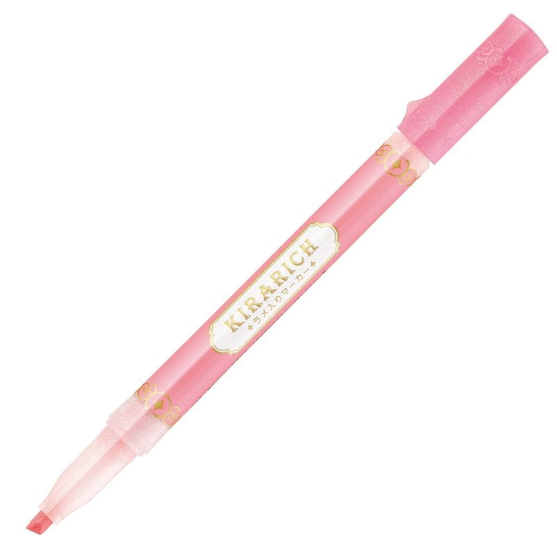 Zebra Kirarich Shining Highlighter Pink Zebra Kirarich Shining Highlighter Pink