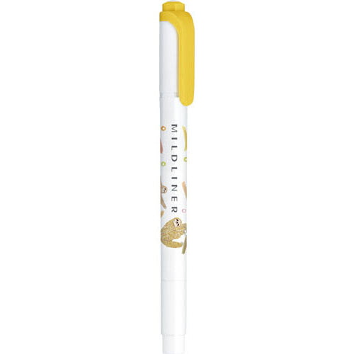 Zebra Mildliner Animal Series Sloth Mild Gold Zebra Mildliner Animal Series Sloth Mild Gold