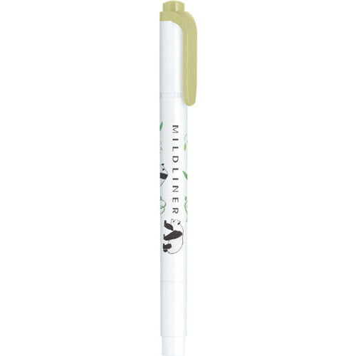 Zebra Mildliner Animal Series Panda Mild Olive Zebra Mildliner Animal Series Panda Mild Olive