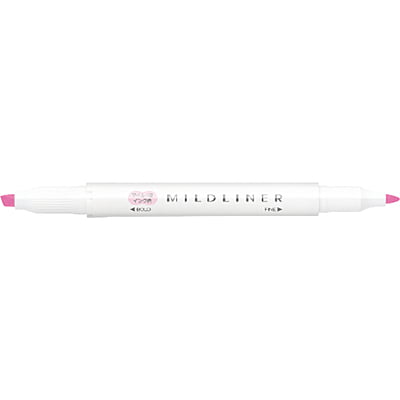 Zebra Midliner Mild Baby Pink WKT7-MBP