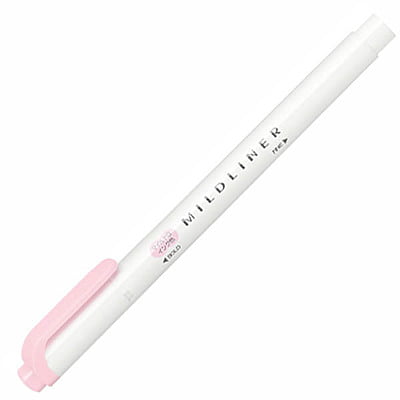 Zebra Midliner Mild Baby Pink WKT7-MBP
