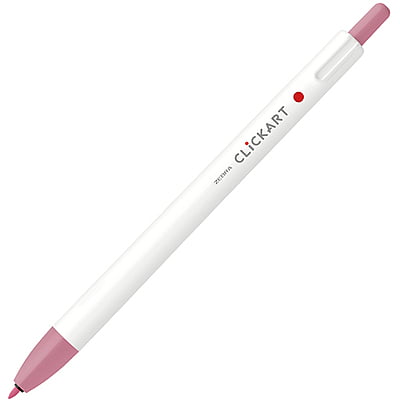 Zebra Click Art Pale Rose