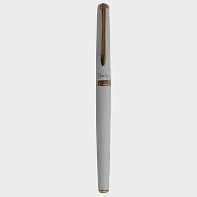 Guitar Fountain Pen Brillante White Guitar Fountain Pen Brillante White