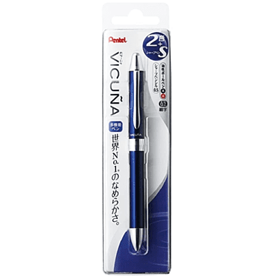 Pentel Vicuna Ex1 Series 2+S Multifunctional Pen Blue