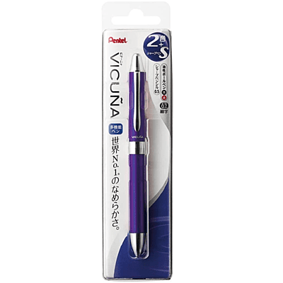 Pentel Vicuna Ex1 Series 2+S Multifunctional Pen Violet