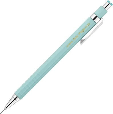 Zebra Color Flight Mechanical Pencil Pastel Mint Green 0.3