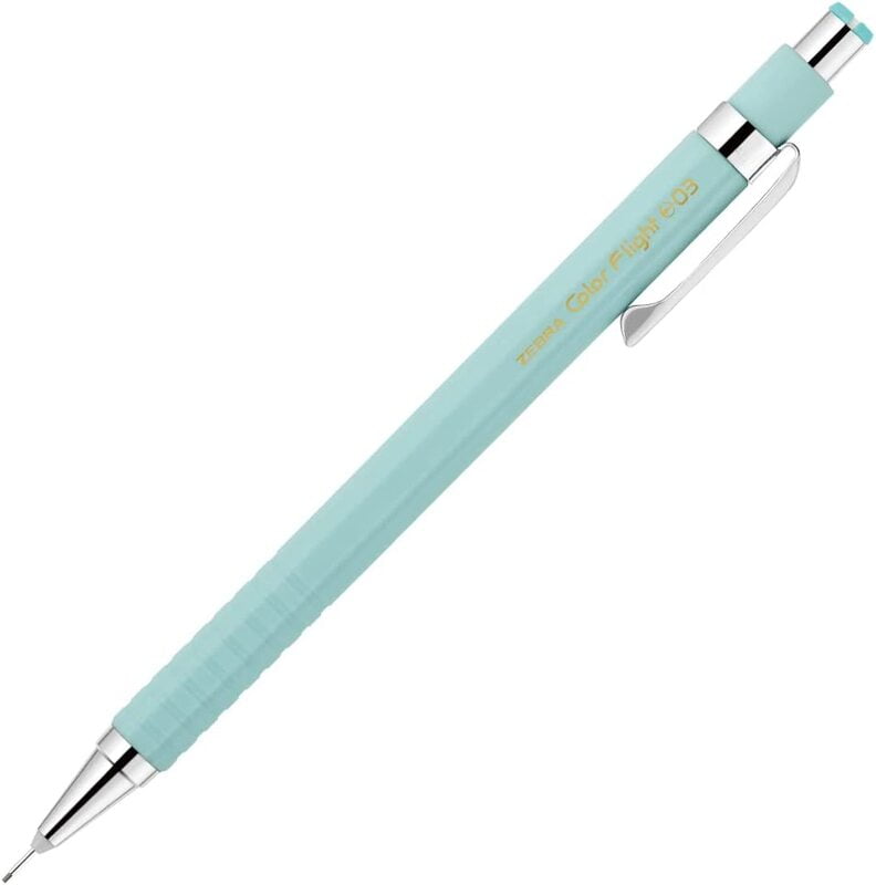 Zebra Color Flight Mechanical Pencil Pastel Mint Green 0.3 Zebra Color Flight Mechanical Pencil Pastel Mint Green 0.3