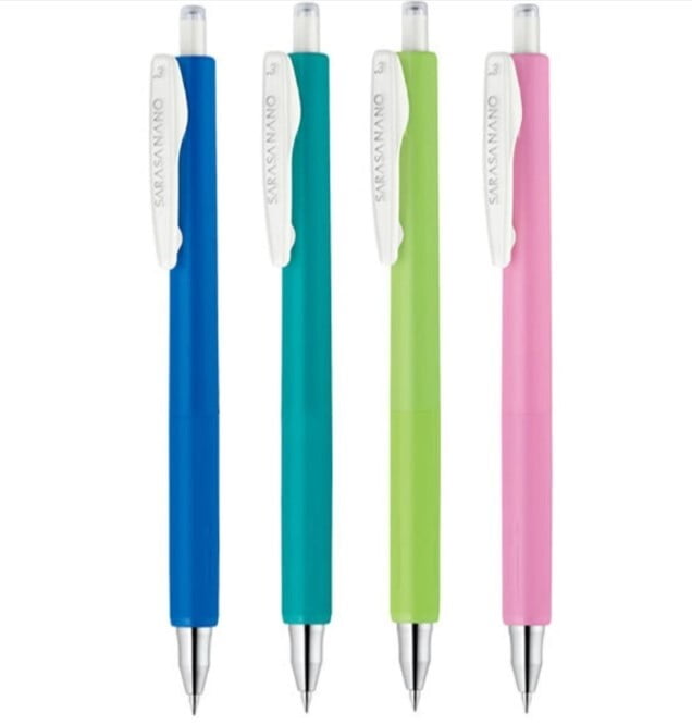 Zebra Sarasanano 4 Color Pen Set Refresh Zebra Sarasanano 4 Color Pen Set Refresh