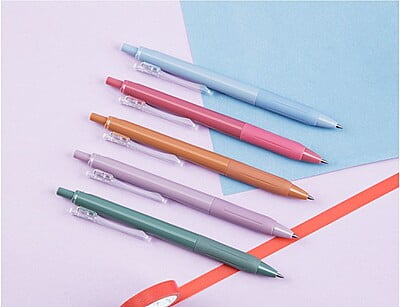 Guangbo Pure Morandi Multicolor Pens With Clip Guangbo Pure Morandi Multicolor Pens With Clip