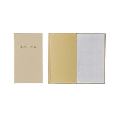 Kokuyo Trystrams Field 40 sheets Notebook Sketch Beige