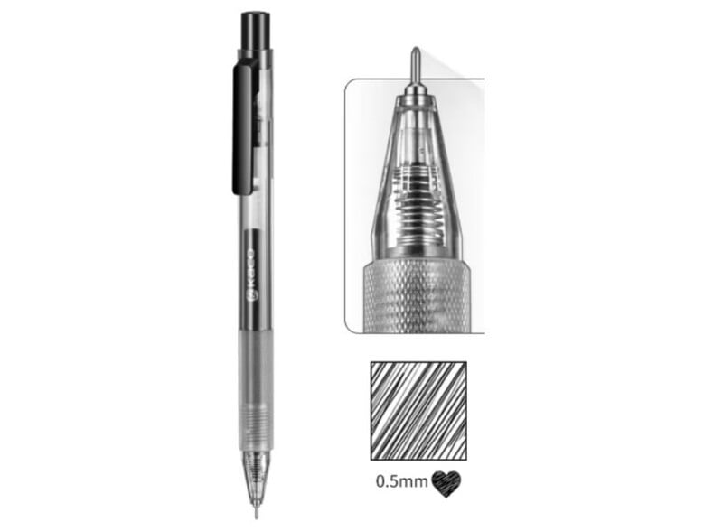 Kaco Turbo Depot Gel Pen Black