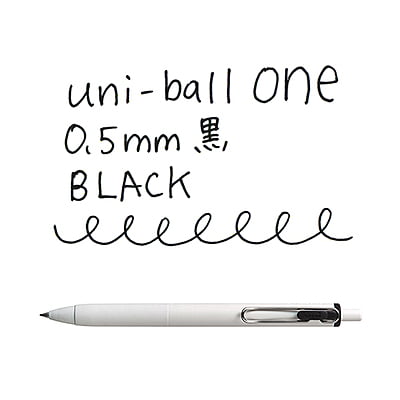 Uniball One 0.5mm Black