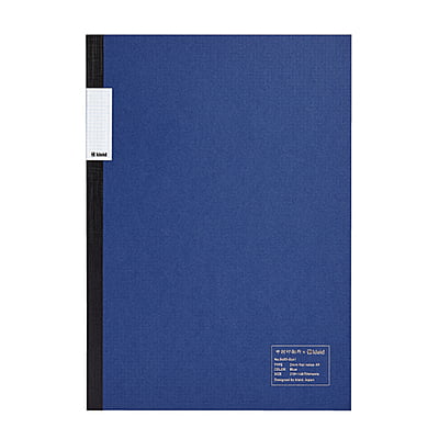 Kleid 2mm Flat Notes A5 8403 Blue