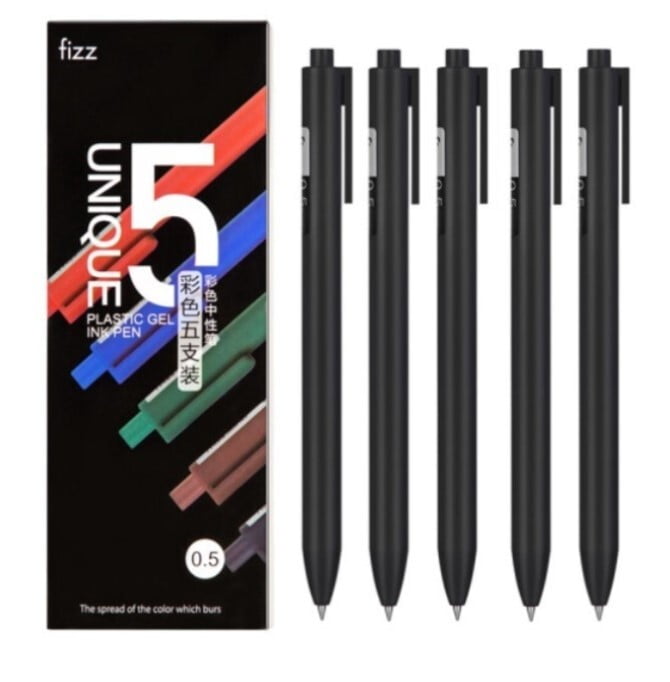 Fizz Gel Pens 0.5 Black