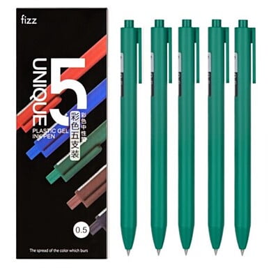 Fizz Gel Pens 0.5 Green