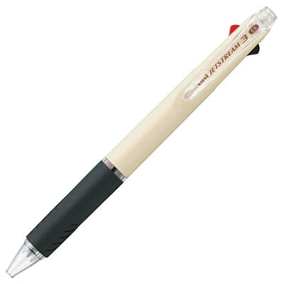 Uni-ball Jetstream 3-color Ballpoint pen 0.5 Ivory