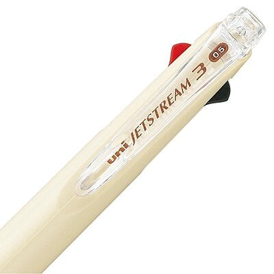 Uni-ball Jetstream 3-color Ballpoint pen 0.5 Ivory