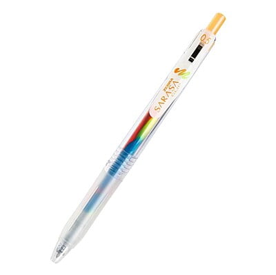 Zebra Sarasa Clip Marble Pen Hawaiian Pineapple