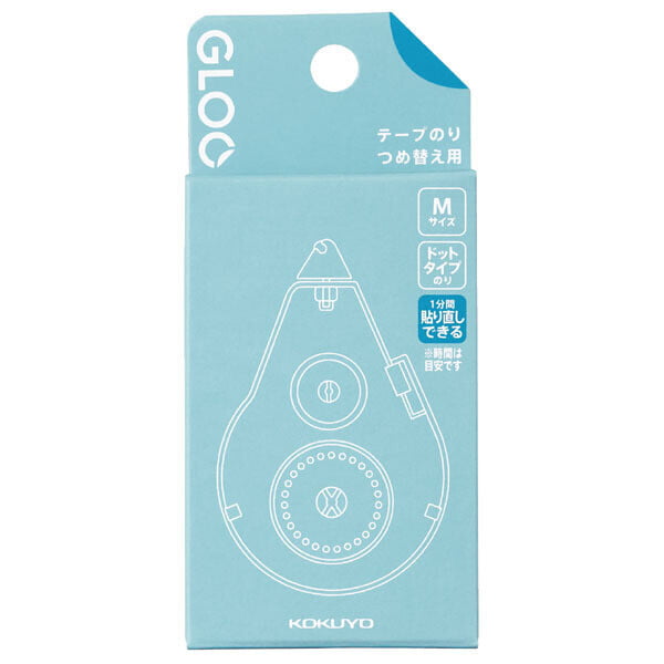 Kokuyo Gloo Tape Glue Can be Reapplied Body M Refill