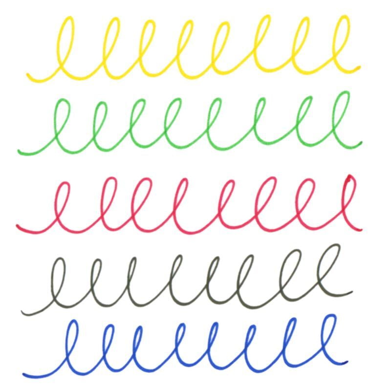 Uni-ball Emott Pens 5-color set NO.1 Vivid Color Uni-ball Emott Pens 5-color set NO.1 Vivid Color