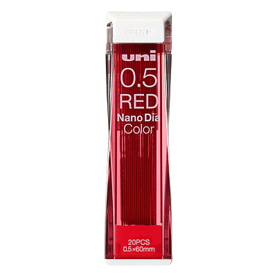 Uni Mechanical Pencil 0.5 Core Red