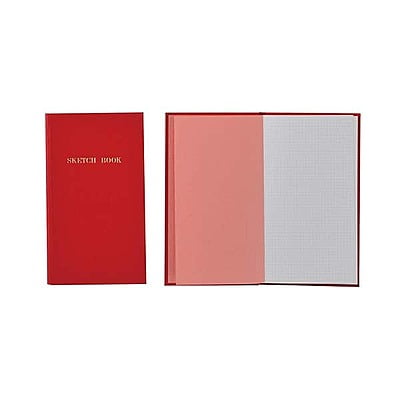Kokuyo Trystrams Field 40 sheets Notebook Sketch Red