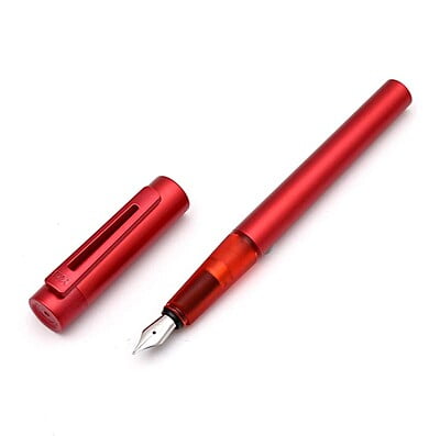 Kaco Sky Metal Fountain Pen Red