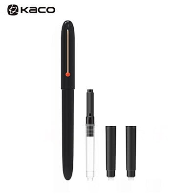 Kaco Retro Fountain Pen Black
