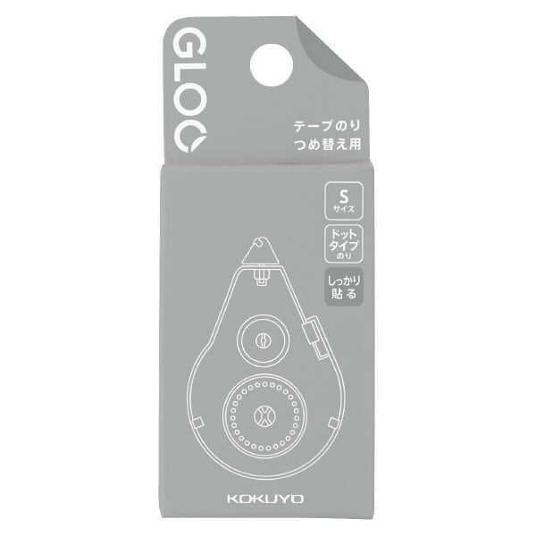 Kokuyo Gloo Tape Glue Firmly Stick Body S Refill
